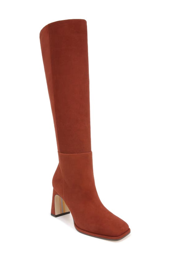 Sam Edelman Issabel Knee High Boot Warm Chestnut In Warm Chestnut