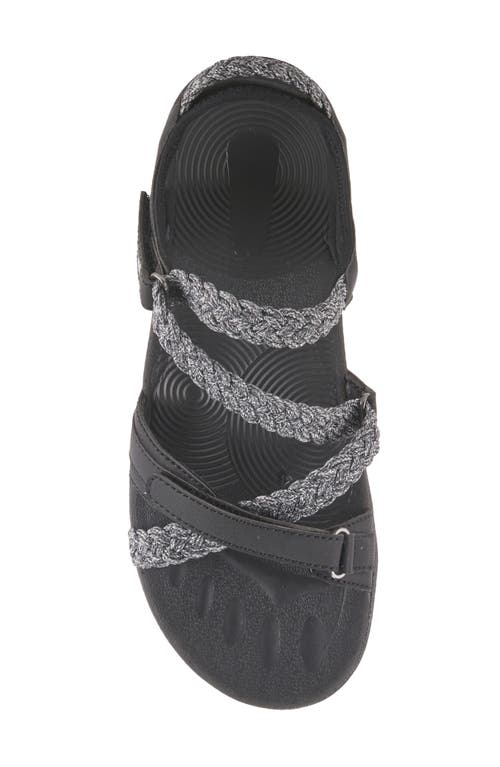 Shop Flexus By Spring Step Powerboat Strappy Sport Sandal In Black