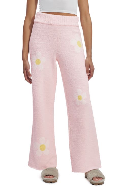 Shop Ugg(r) Terri Wide Leg Sweater Pants In Lotus Daisy