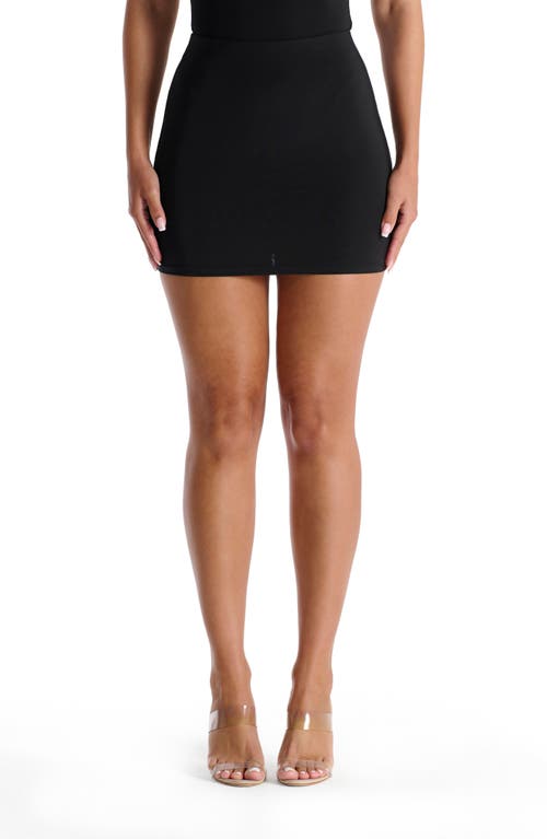 Extra Tight Miniskirt in Black