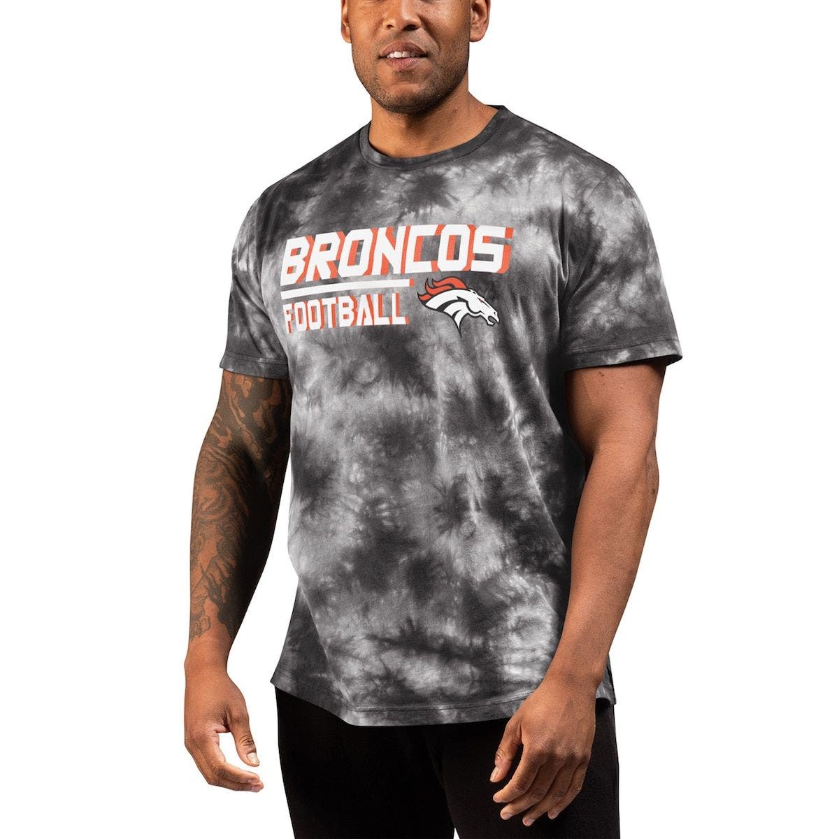 black broncos shirt