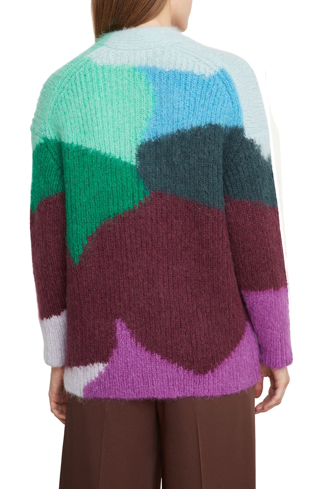 Vince Intarsia Wave Wool \u0026 Cashmere 