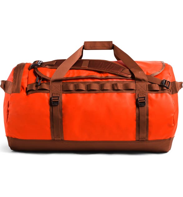 The North Face Base Camp Large Duffle Bag In Acrylic Orange Picante Red Modesens The North Face Base Camp Large Duffle Bag In Acrylic Orange Picante Red Modesens