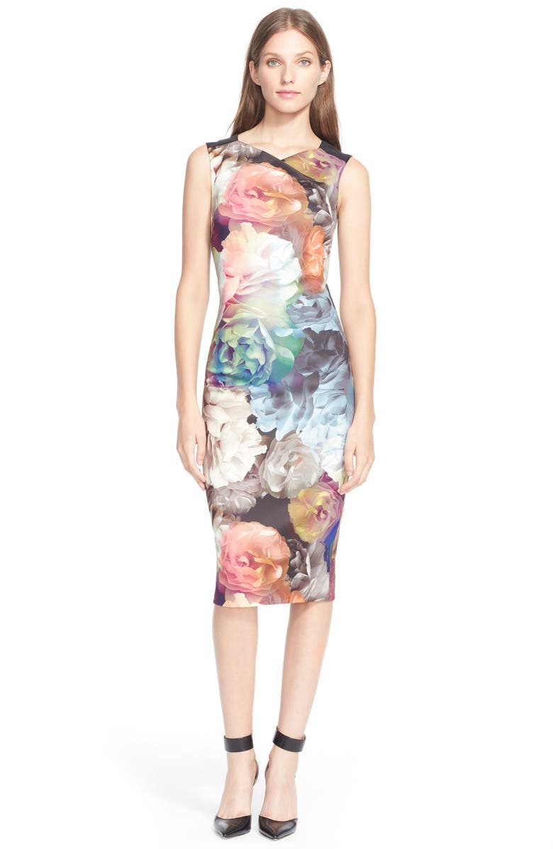 Ted Baker London 'Mayzi' Floral Print Body-Con Dress | Nordstrom