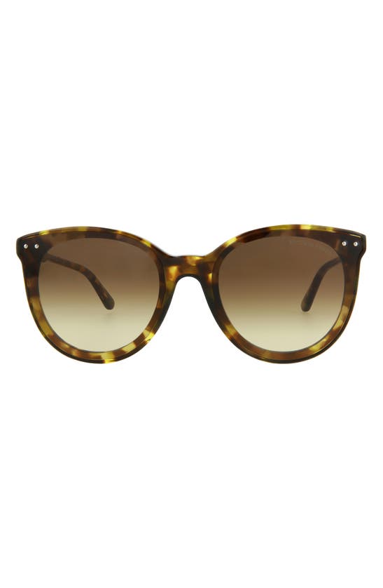 Bottega Veneta 61mm Round Sunglasses In Brown