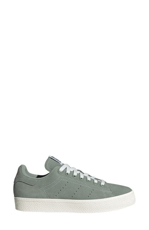 Shop Adidas Originals Adidas Stan Smith Sneaker In Silver Green/white/white