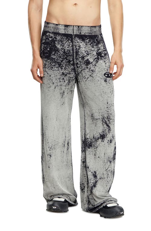 Shop Diesel ® P-leo-dev Flared Track Pants In Gray