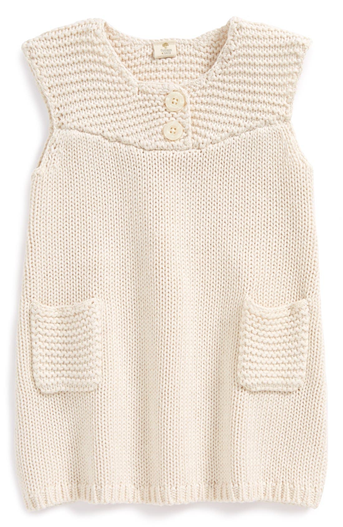 sleeveless sweater for baby girl