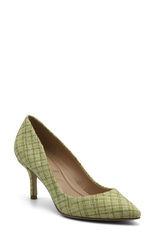 Charles by David Angelica Pointed Toe Pump Chartreuse at Nordstrom,