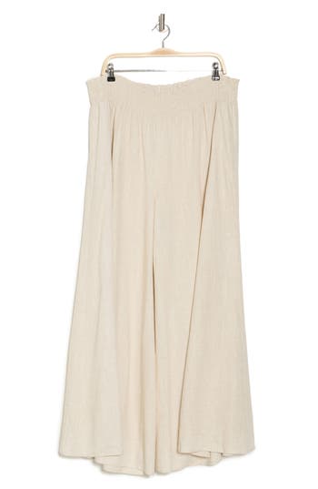 By Design Naomi Wide Leg Pants In Neutral
