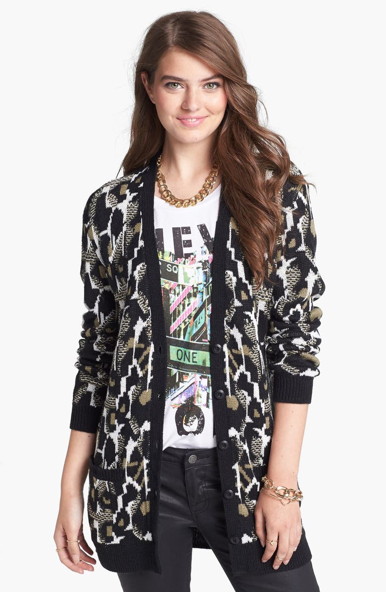 Animal print cardigan nordstrom Clearance