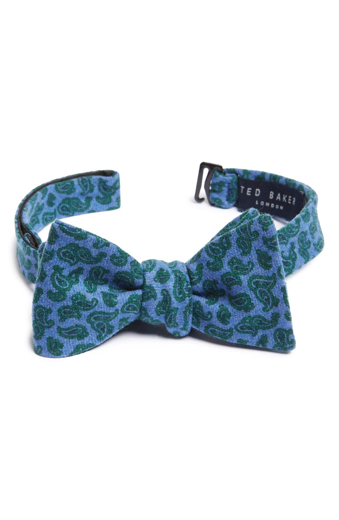 Ted Baker London Geometric Wool Bow Tie Nordstrom