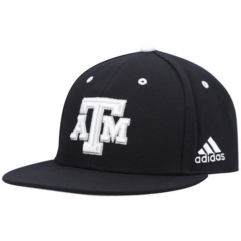 Men's Adidas White Kansas Jayhawks On-Field Baseball Fitted Hat