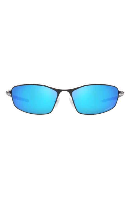 Oakley Whisker 60mm Prizm Oval Sunglasses in Sapphire at Nordstrom