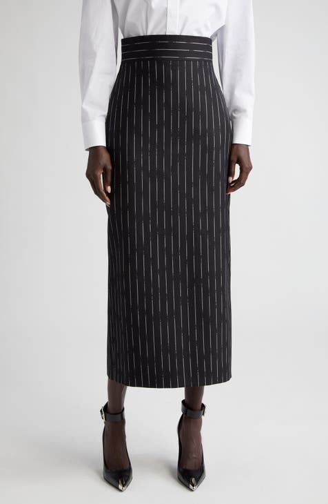 Wool Skirt Female Mid-length Plus Size Slit Woolen Skirt Hip Skirt High  Waist Long Skirt