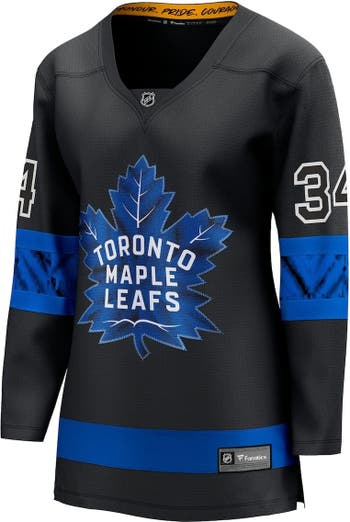 Men's Fanatics Branded Auston Matthews White Toronto Maple Leafs Away  Premier Breakaway Player Jersey 