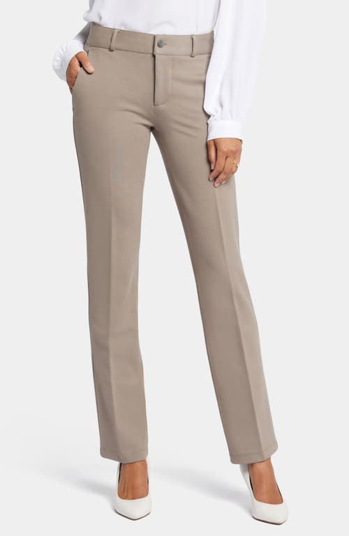 Nydj Marilyn Straight Leg Ponte Pants In Saddlewood In Saddlewood