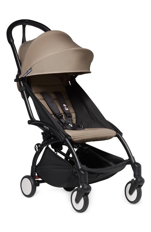 baby zen YOYO² Stroller Bundle with Frame & Color Pack in Black W Taupe at Nordstrom