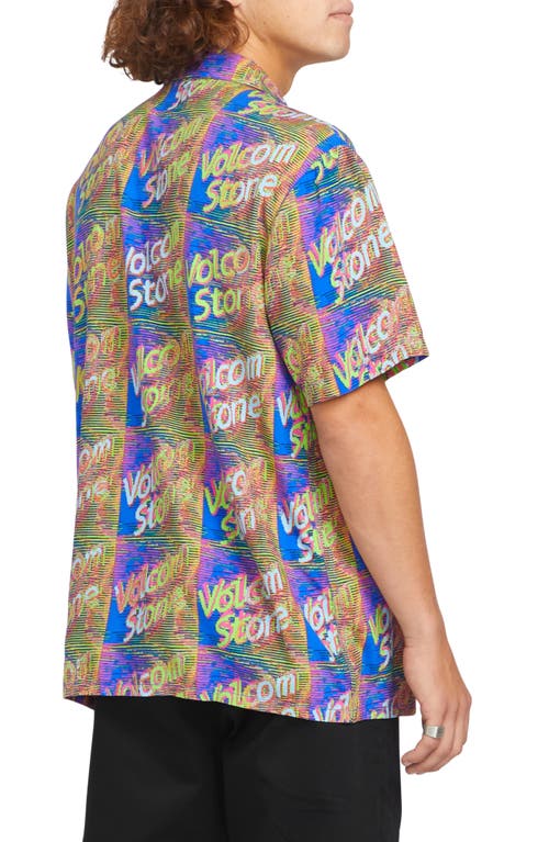 VOLCOM VOLCOM X FERGUS PURCELL FERGADELIC CAMP SHIRT