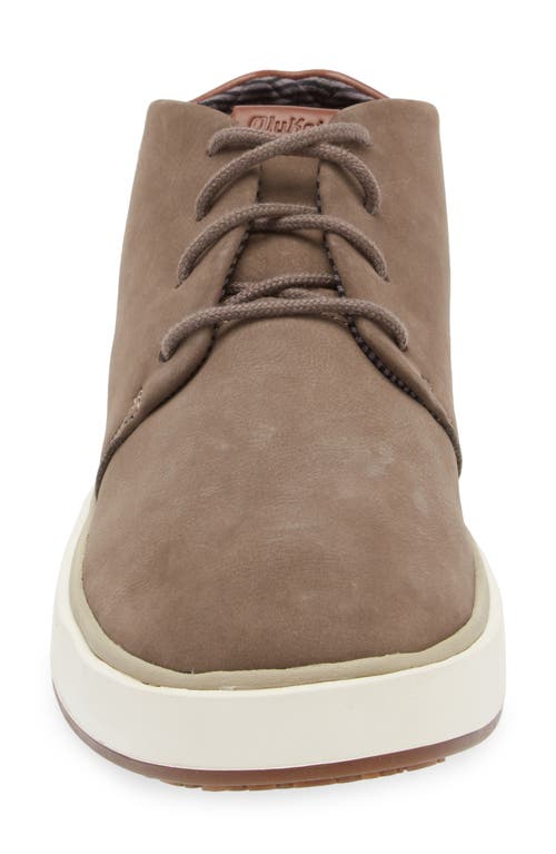 Olukai Papakū 'ili Waterproof Chukka Boot In Mustang/mustang