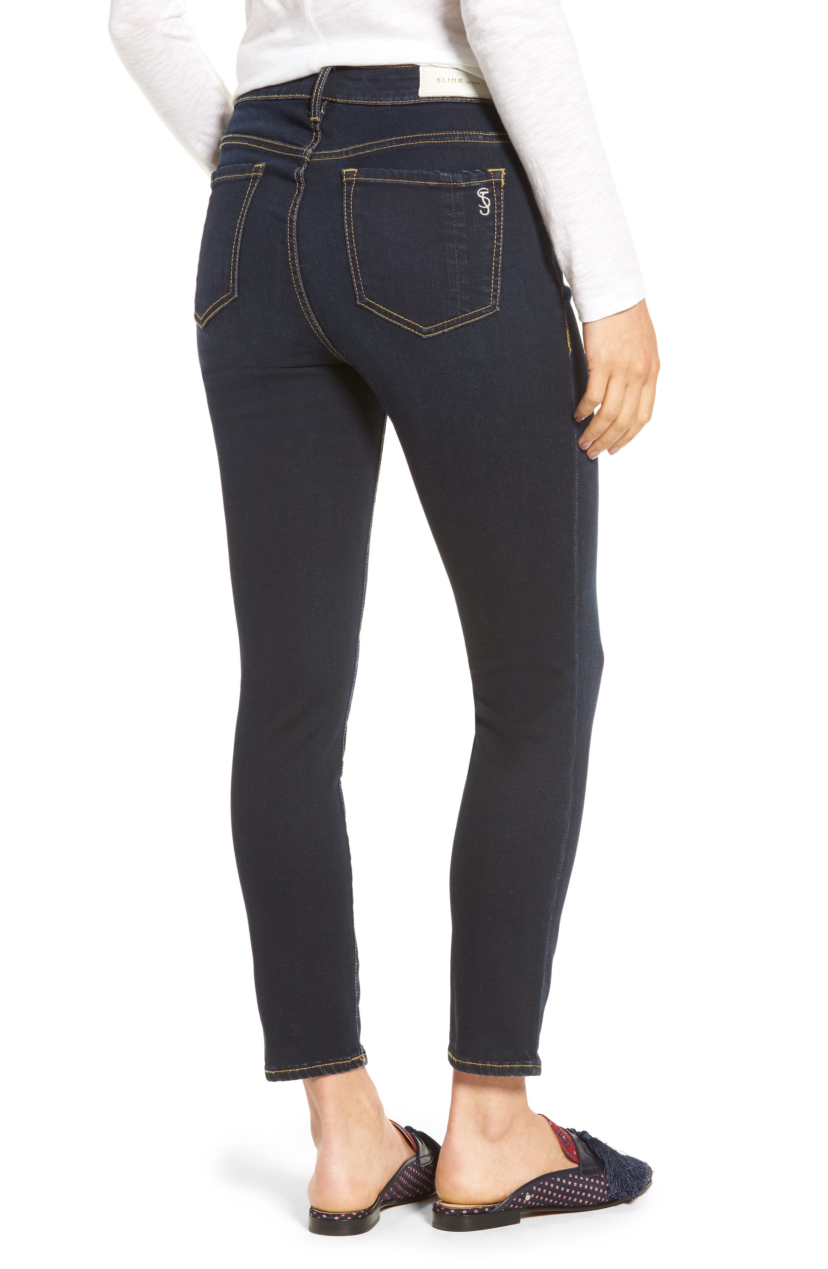 SLINK Jeans Ankle Skinny Jeans 