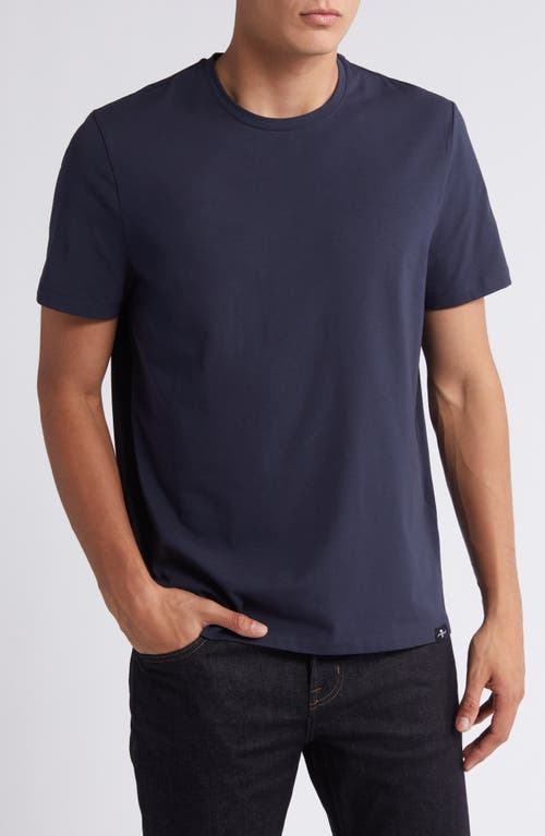 Shop 7 For All Mankind Luxe Performance T-shirt In Navy