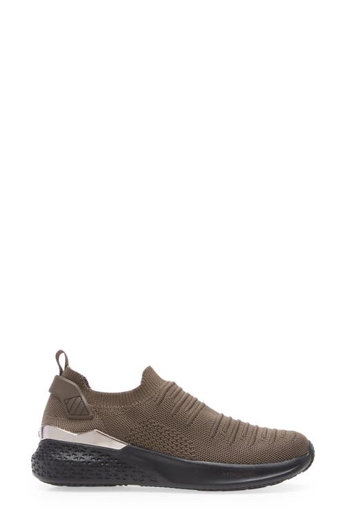 Ara Monroe Slip-on Sneaker In Taiga Woven/moro Metallic