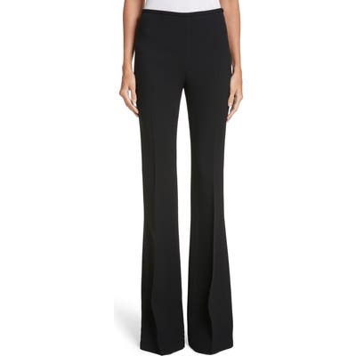 Michael Kors Crepe Sable Flare Pants, Black