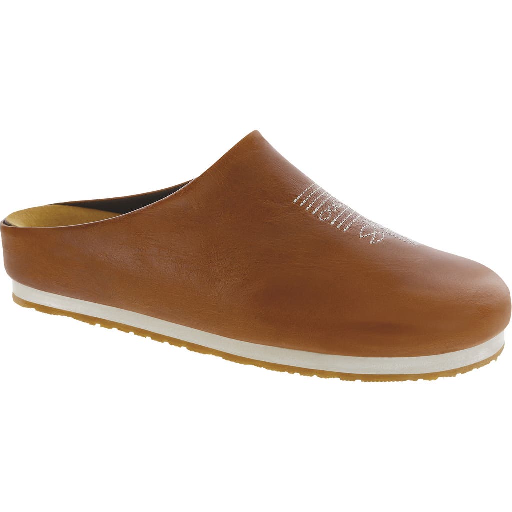 Sas Hinny Mule In Chestnut