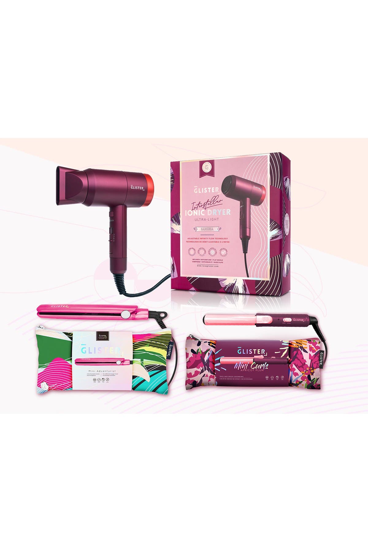 glister mini flat iron