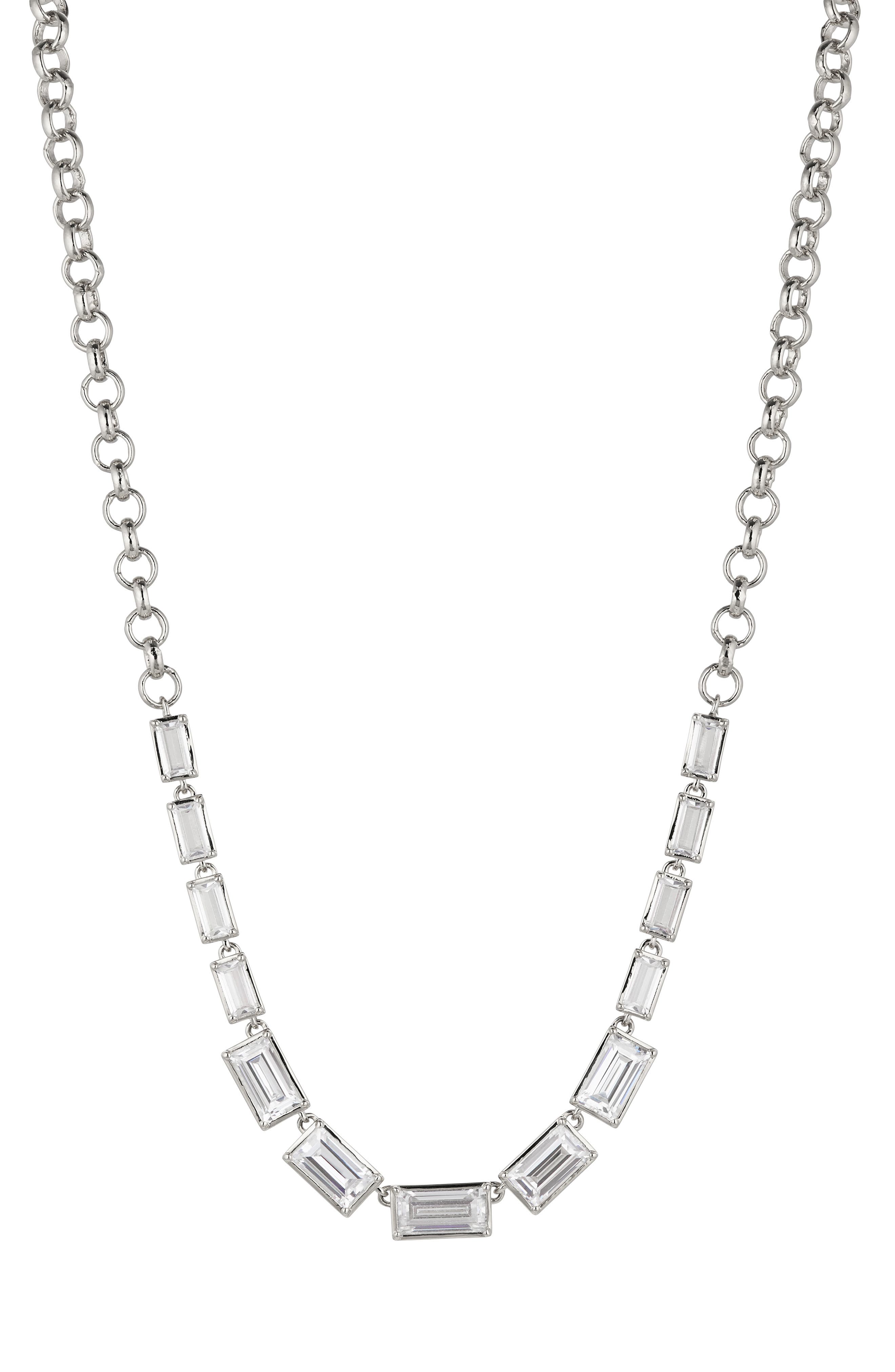 cubic zirconia necklace nordstrom