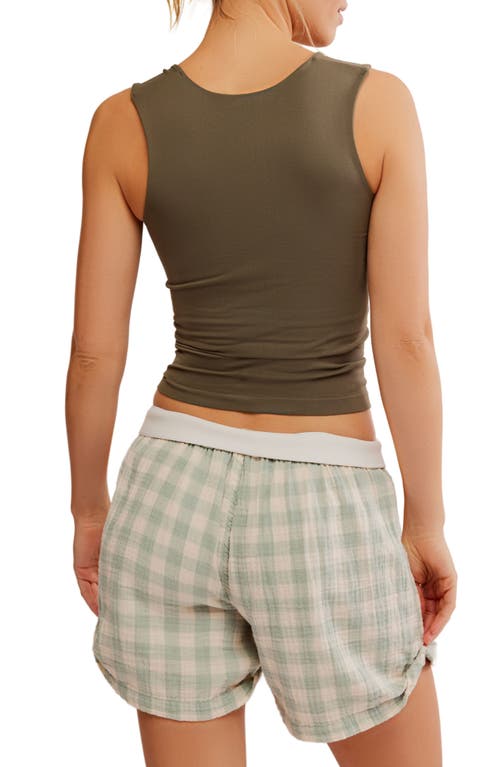 FREE PEOPLE FREE PEOPLE CLEAN LINES SEAMLESS MUSCLE FIT CAMISOLE