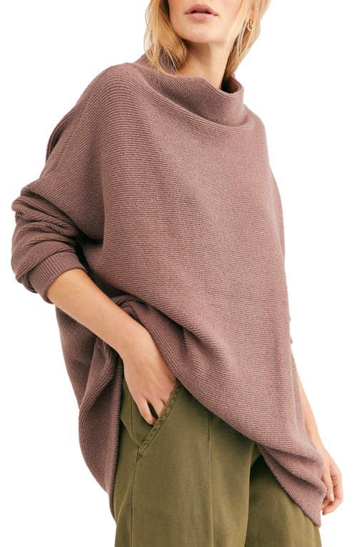 Free People Ottoman Slouchy Tunic in Nutmeg at Nordstrom, Size Medium