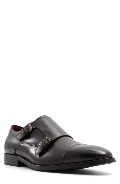 ALDO ALDO ZIGOF CAP TOE DOUBLE MONK STRAP SHOE 