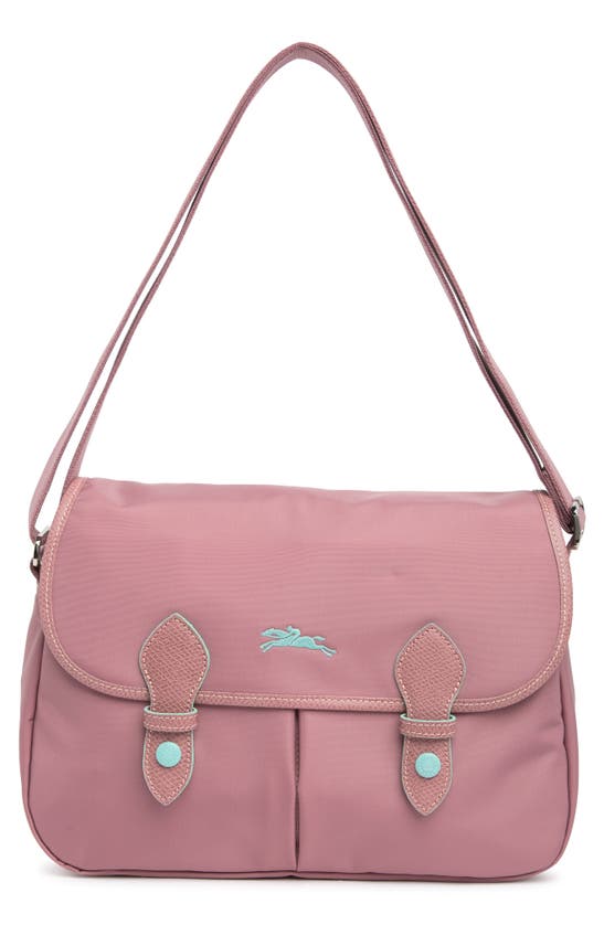 Longchamp Le Pliage Messenger In Antique Pink ModeSens