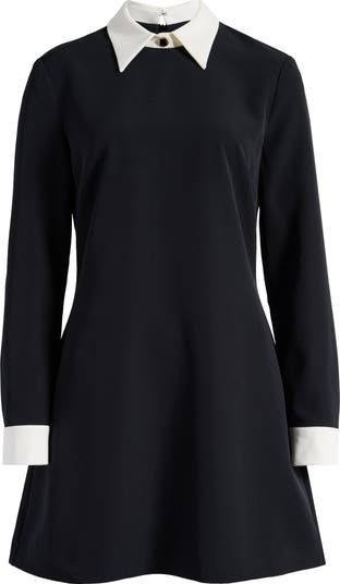 Collared dress long sleeve best sale