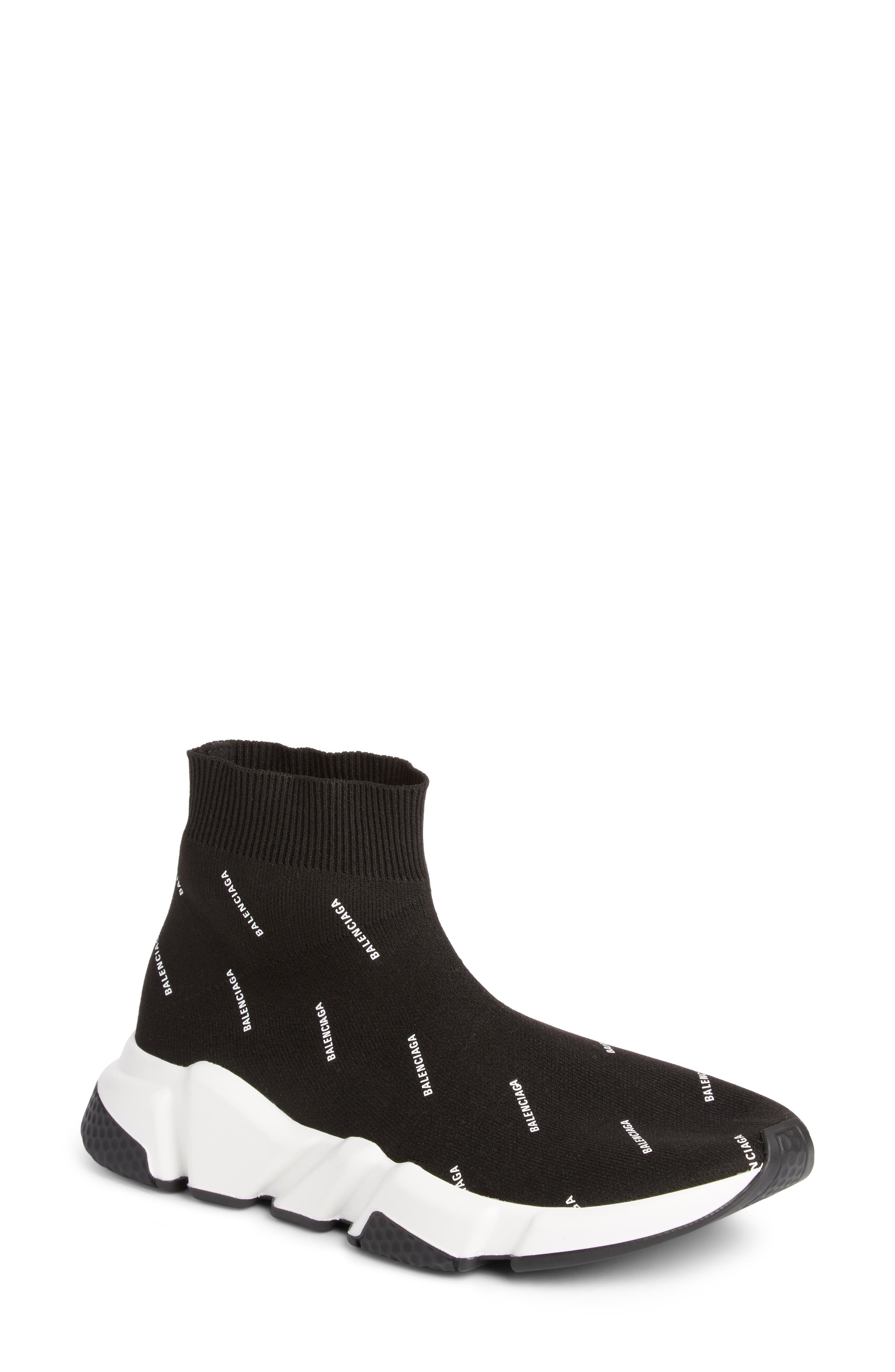Balenciaga Speed Logo Sock Sneaker 