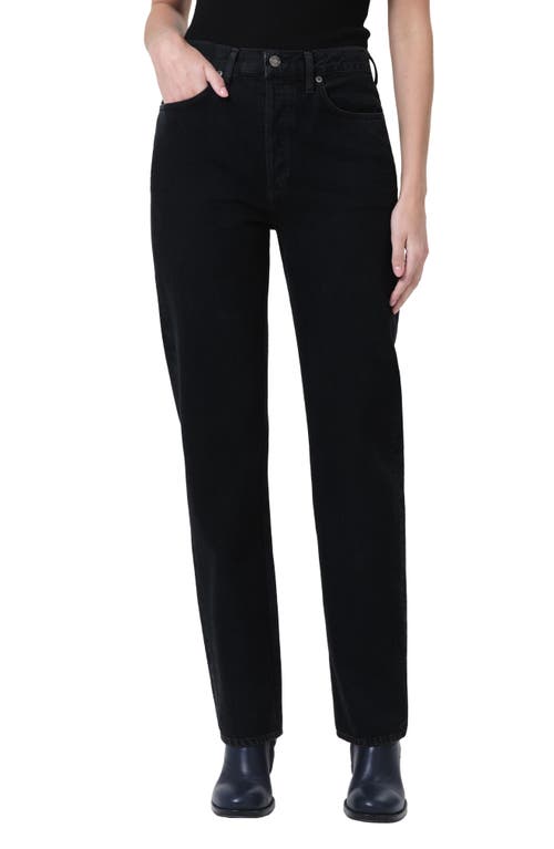 Agolde 90's Pinch Waist Jeans In Crushed In Crushed