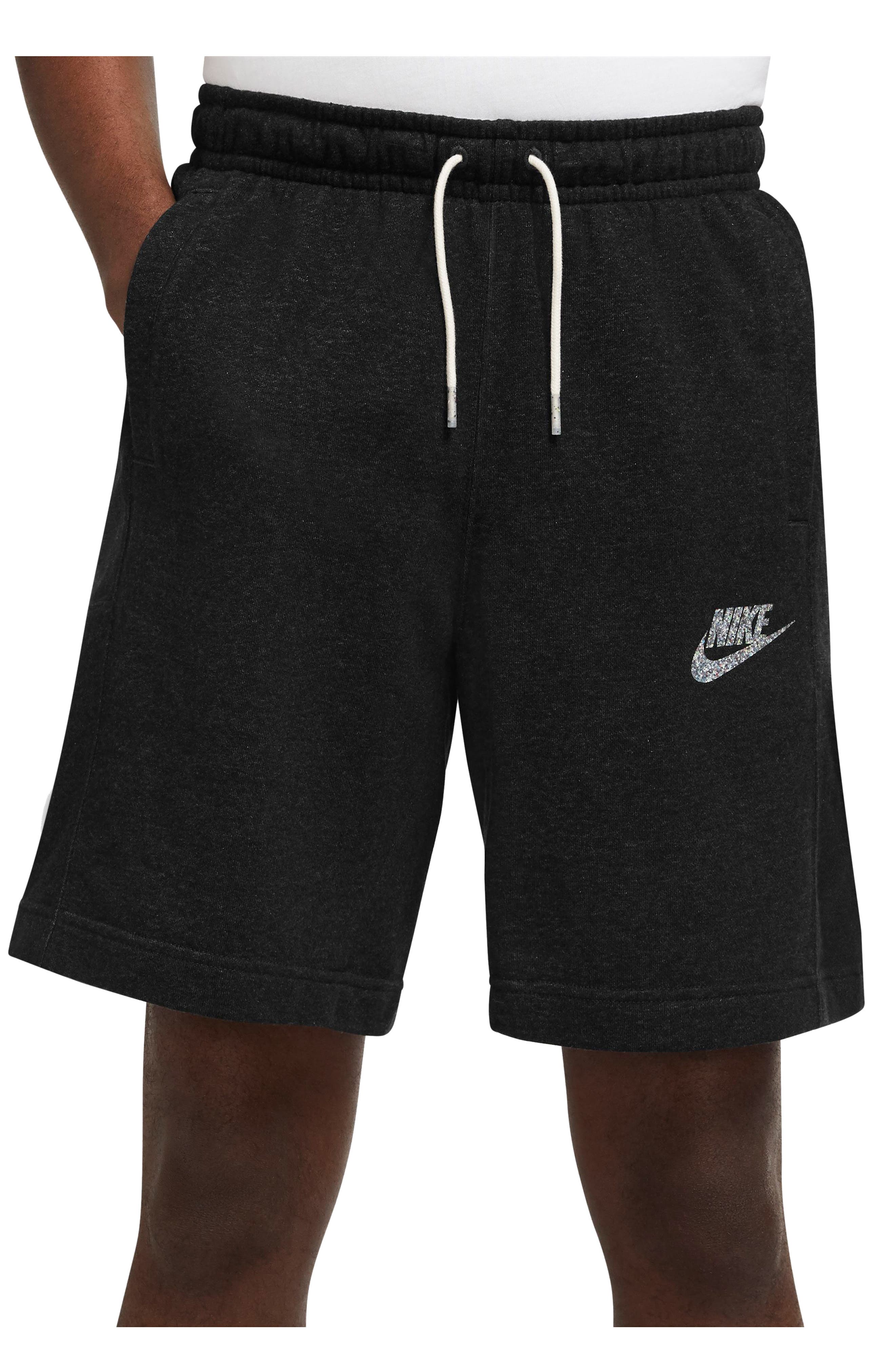 nike men's sportswear revival fleece shorts