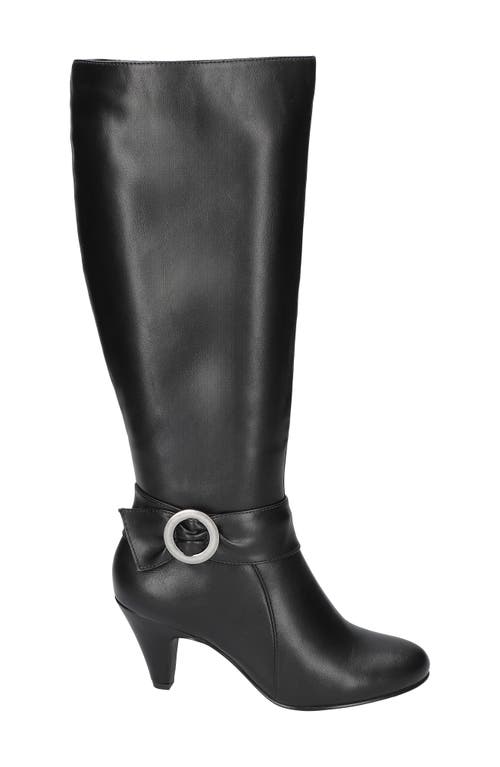 Bella Vita Womens Zipper Mid-calf Boots In Black