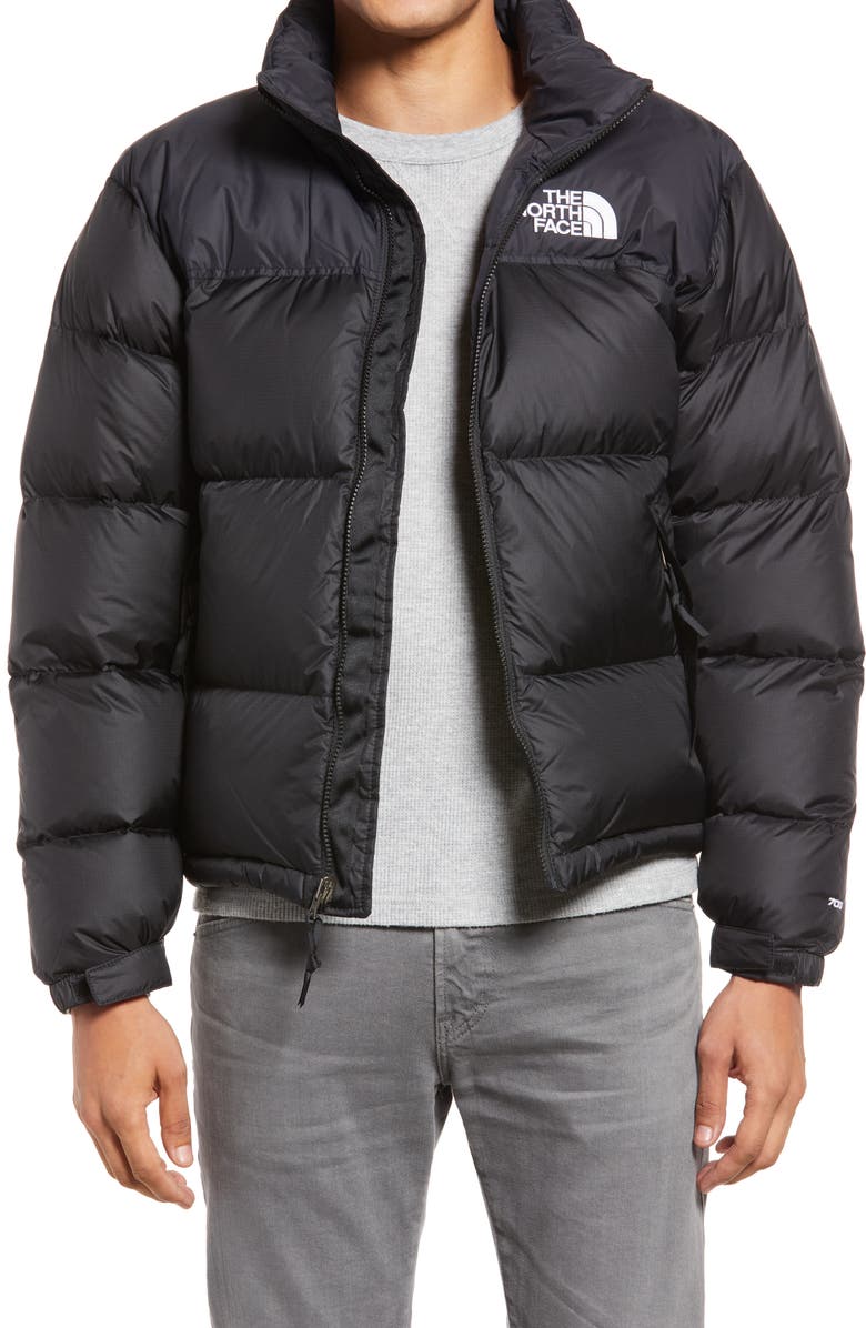 The North Face Men's 1996 Retro Nuptse 700 Fill Power Down Packable Jacket, Main, color, RECYCLED TNF BLACK