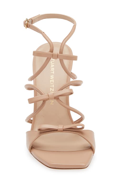 Shop Stuart Weitzman Tully Sandal In Adobe