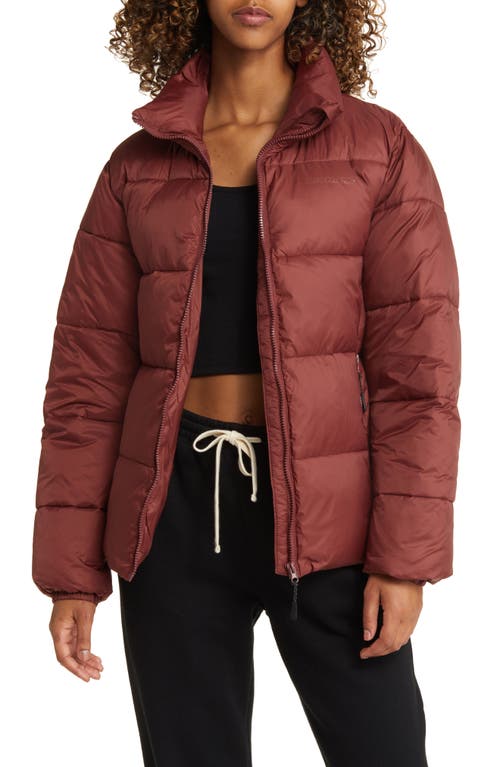 iets frans Puffer Jacket in Chocolate