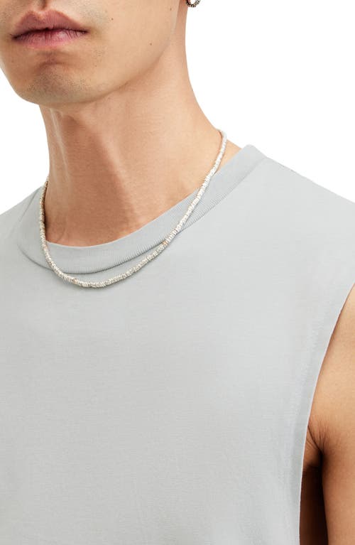 Allsaints Remi Muscle Tee In Smokey Grey