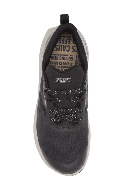 Keen Wk450 Waterproof Walking Sneaker In Black/magnet