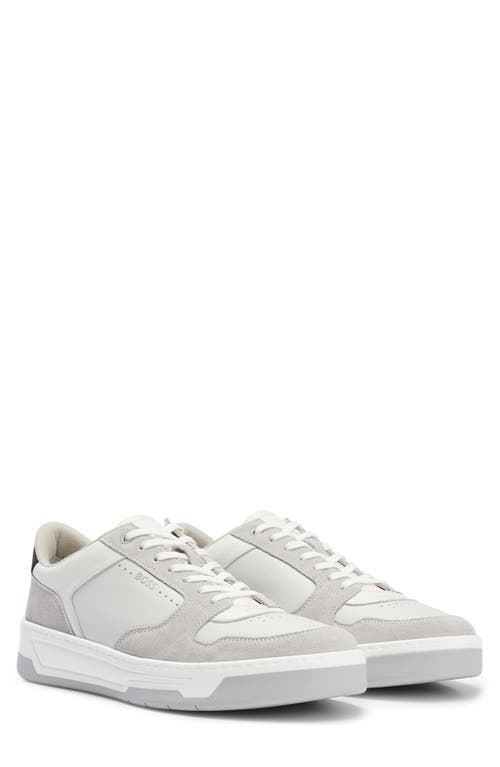 BOSS Baltimore Tennis Shoe in Open White at Nordstrom, Size 9Us