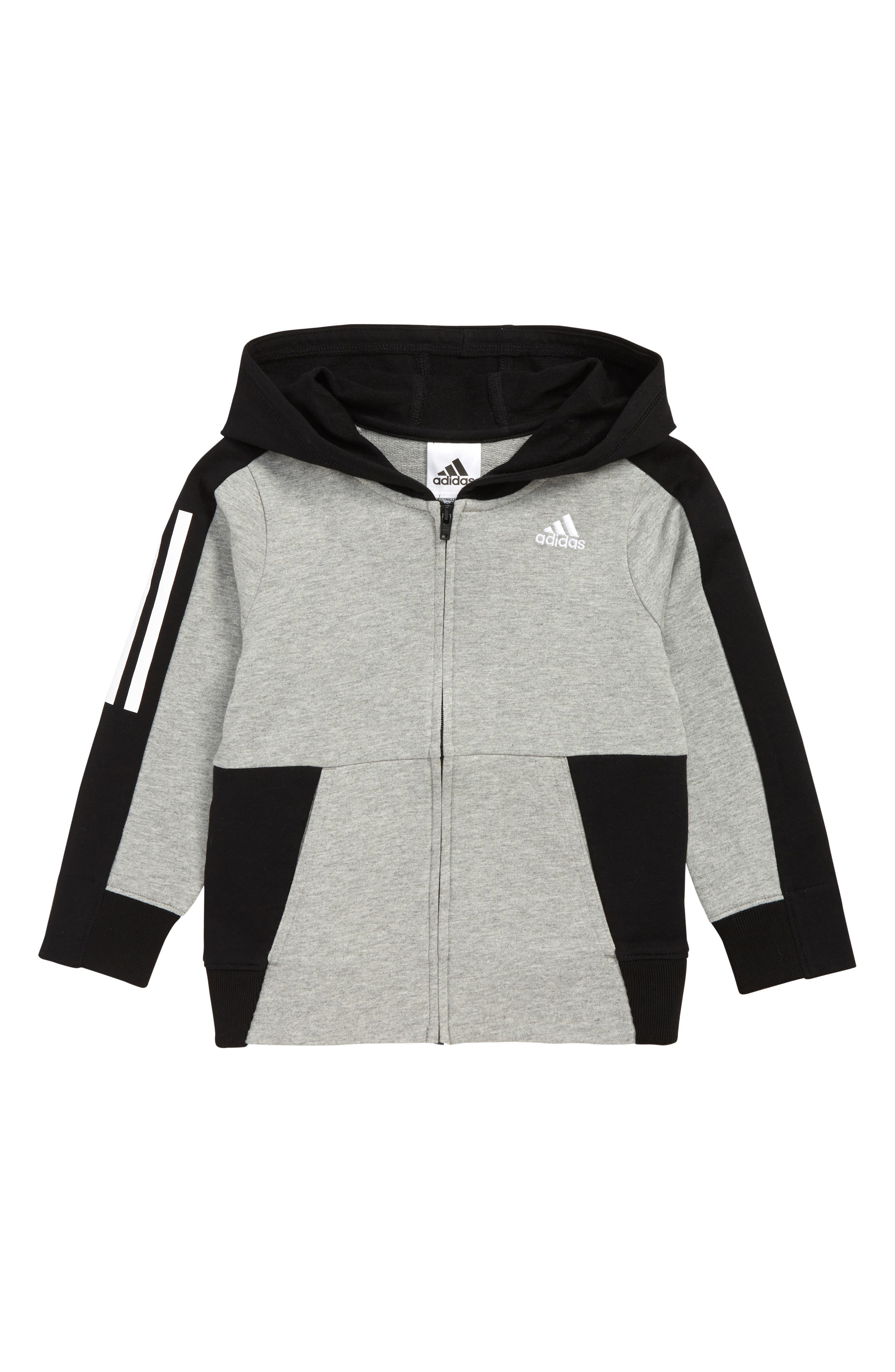 boys adidas zip hoodie