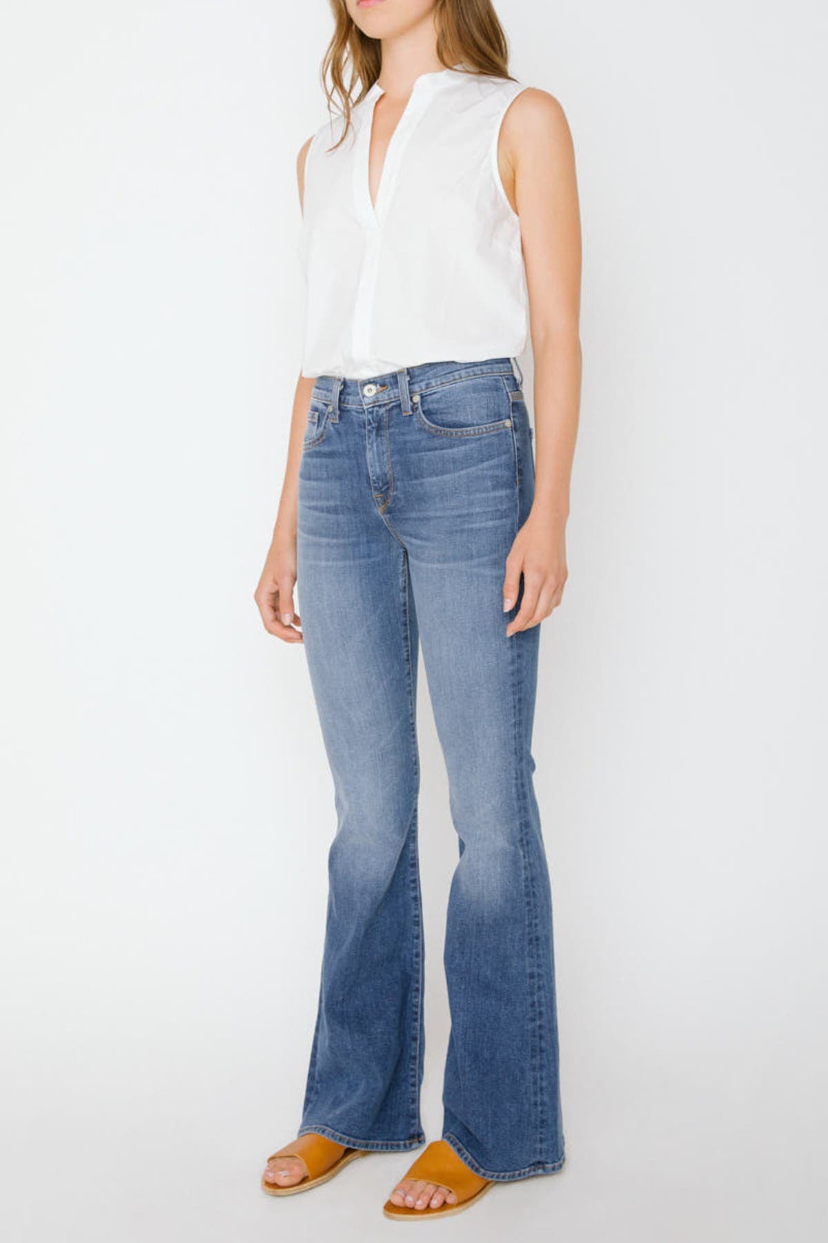 Baldwin Willow Bootcut Jeans In Open 
