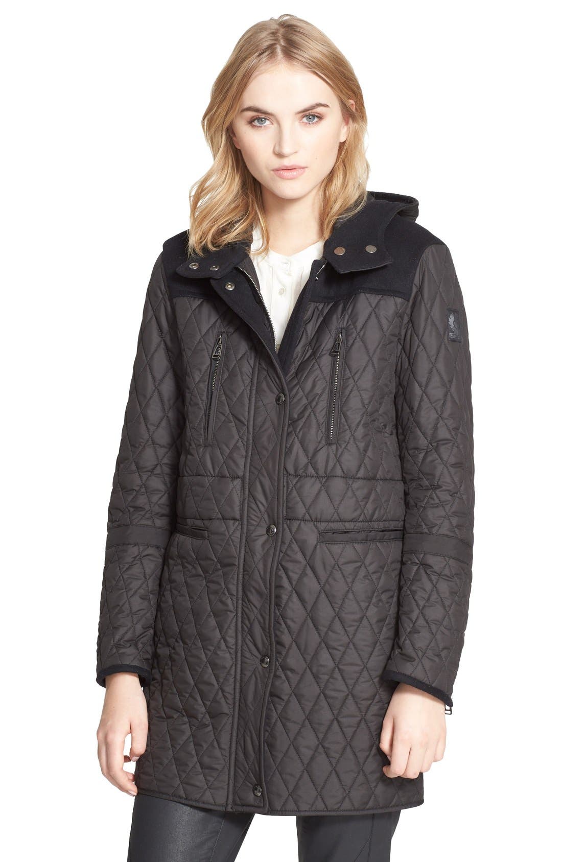 Belstaff 'Flynn' Technical Quilted Coat Nordstrom