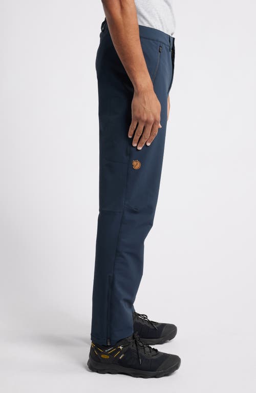 Fjall Raven Fjällräven Abisko Winter Stretch Pants In Dark Navy